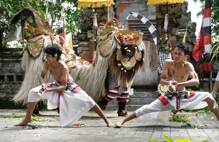 Barong is symbol balinese culture
