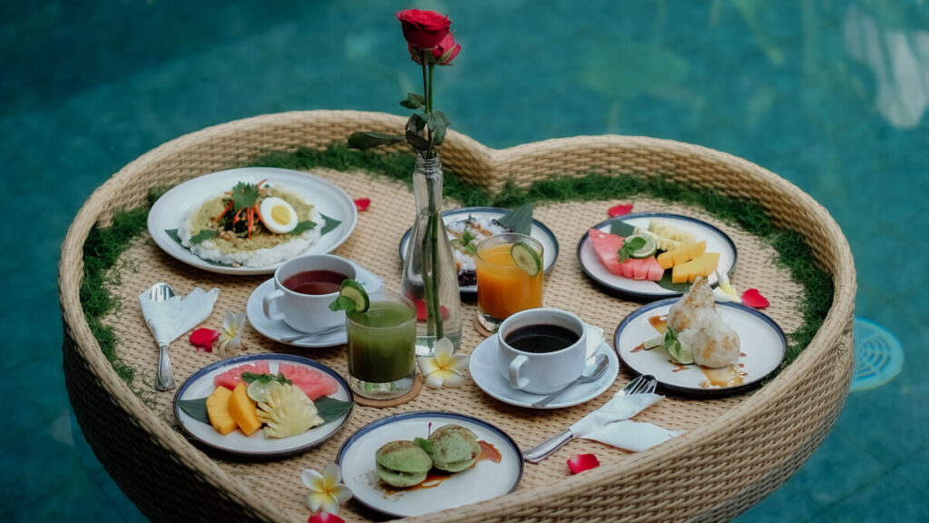 Floating Breakfasts and Morning Bliss at hotel in Nusa Dua
