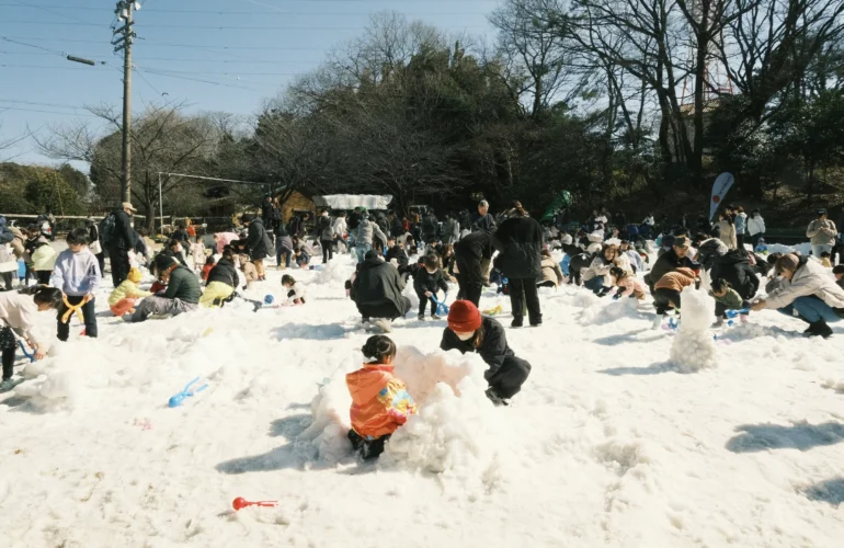 snow festival japan